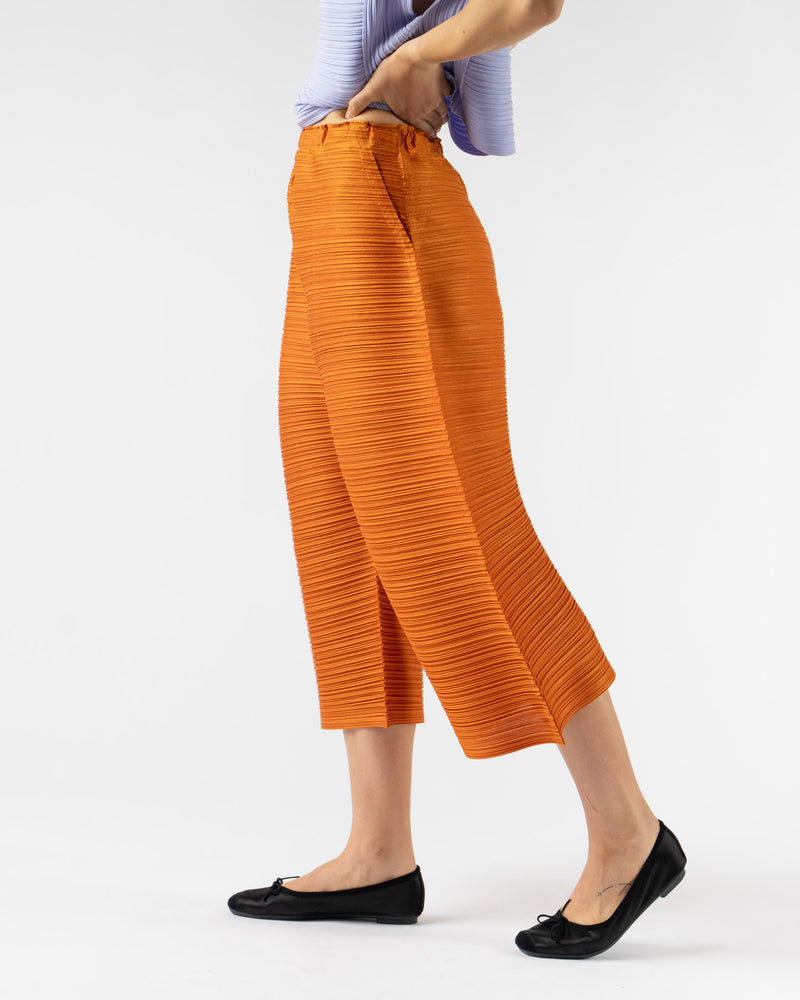 Pleats Please Issey Miyake Thicker Bottoms 2 in Light Brown