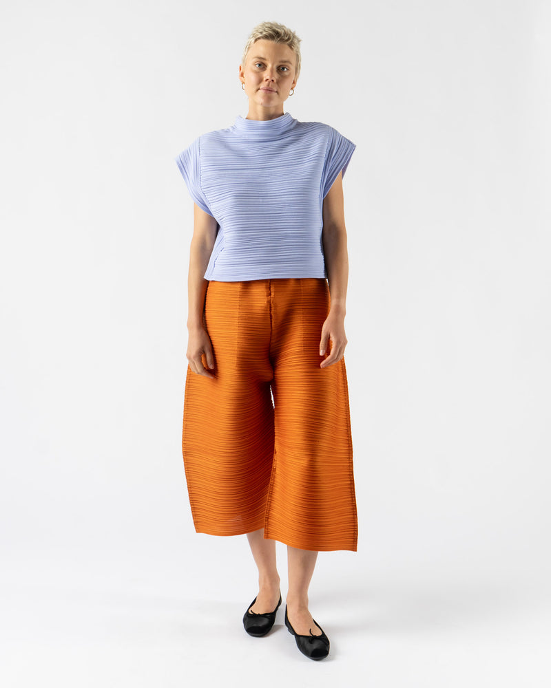 Pleats Please Issey Miyake Thicker Bottoms 2 in Light Brown