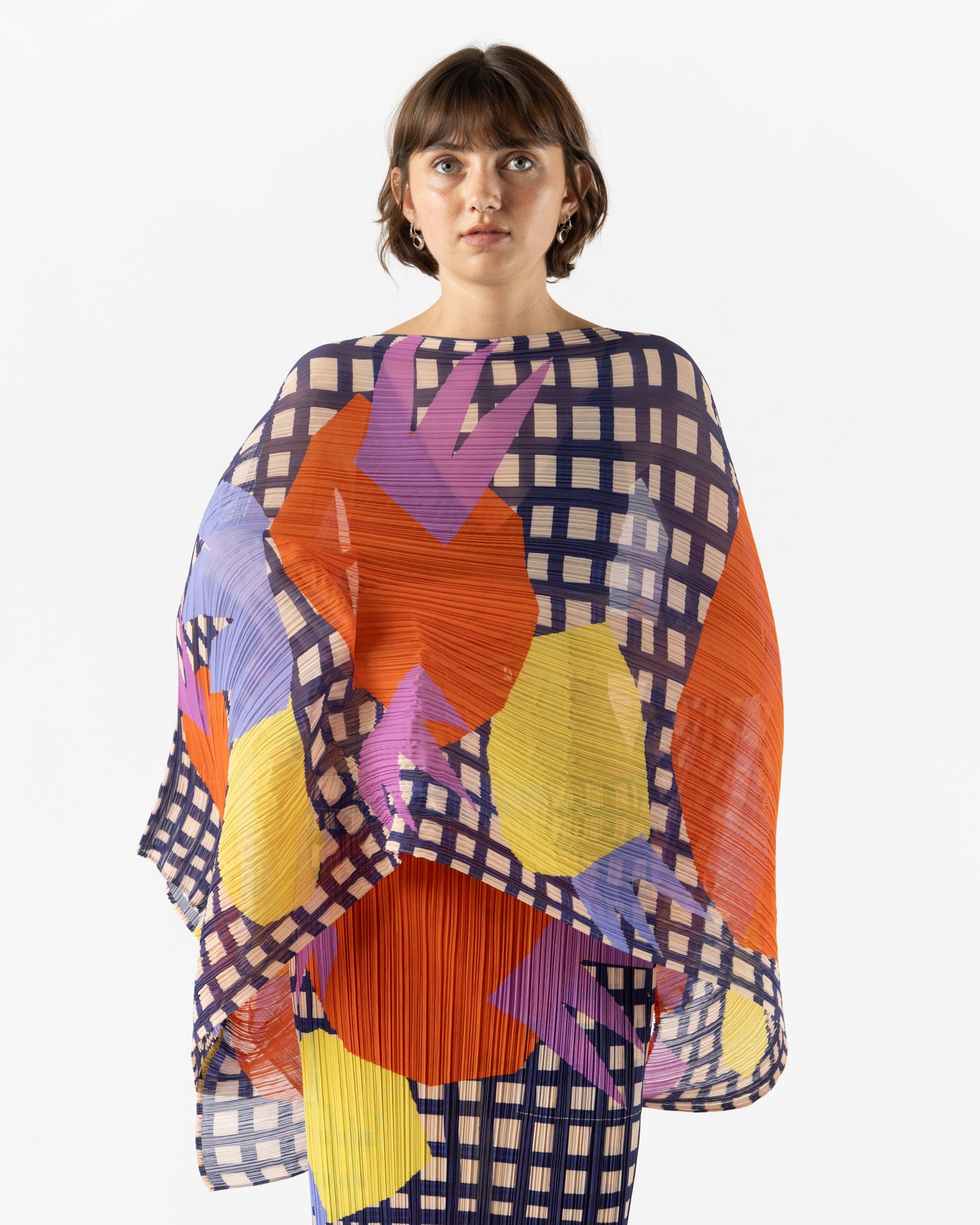 Pleats Please Issey Miyake Market Madame Top