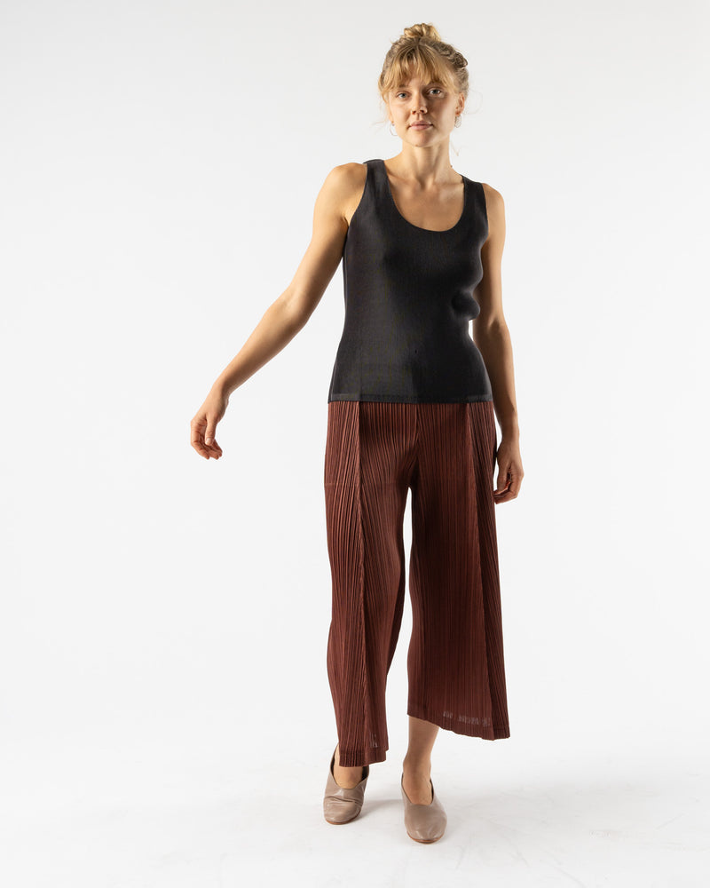 Pleats Please Issey Miyake Thicker Bottoms 2 in Brown