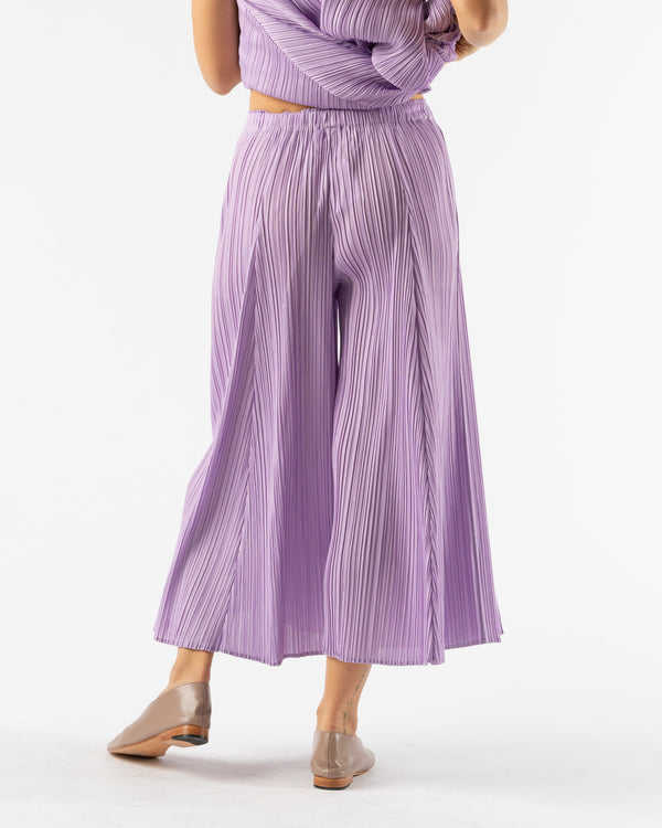 Pleats Please Issey Miyake Mellow Pleats in Light Purple