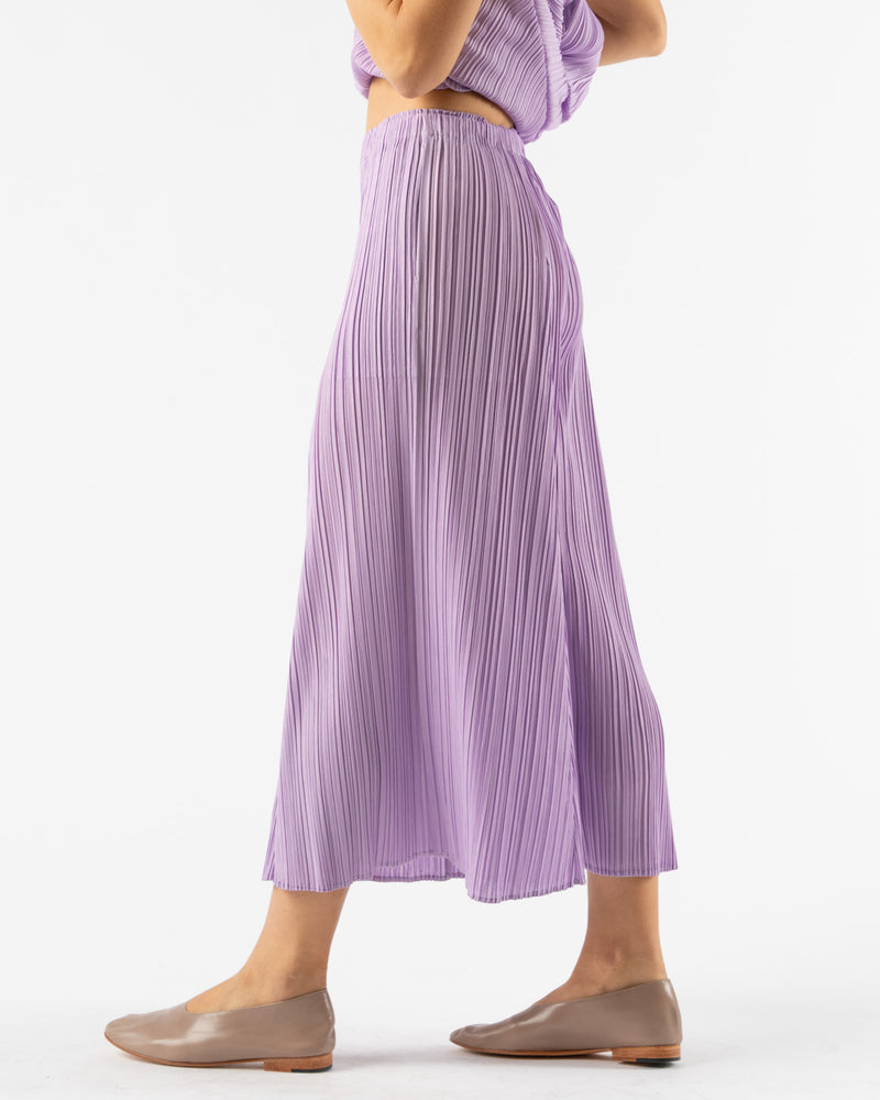 Pleats Please Issey Miyake Mellow Pleats in Light Purple