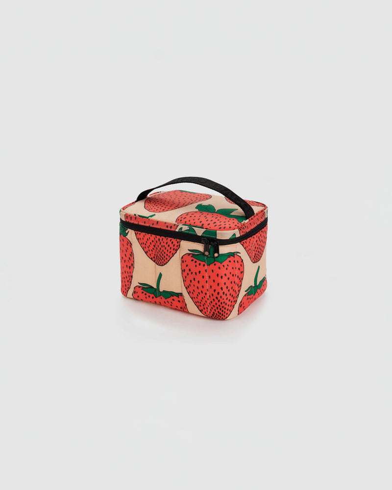 Baggu Puffy Lunch Bag in Strawberry