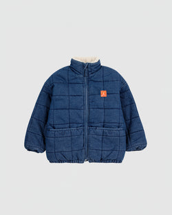 Bobo Choses B.C. Vintage Denim Quilted Jacket