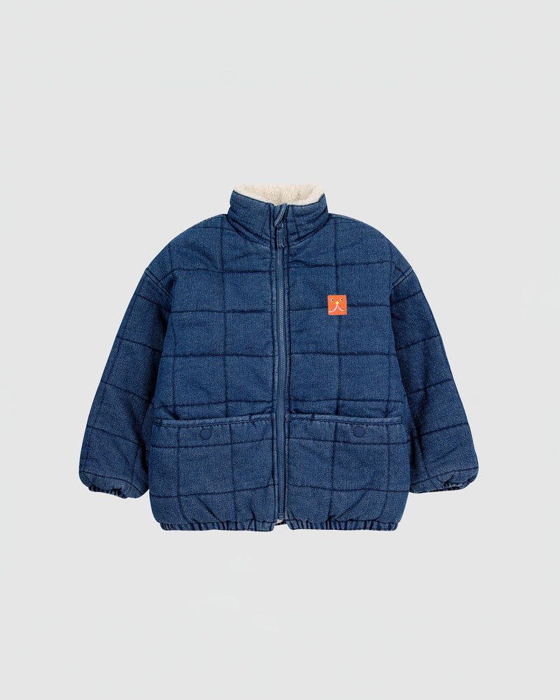 Bobo Choses B.C. Vintage Denim Quilted Jacket