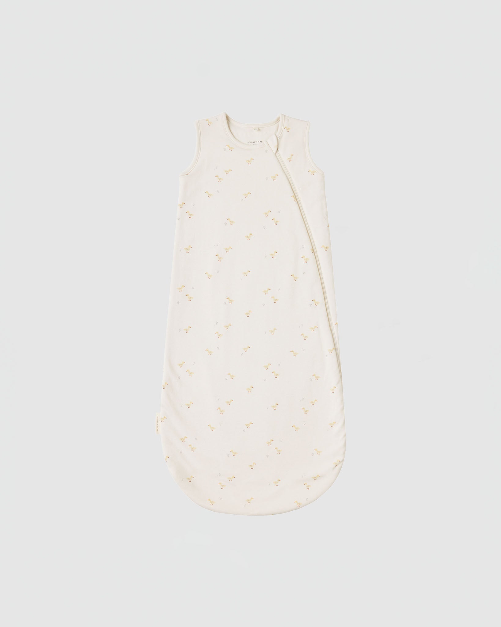 Quincy Mae Jersey Sleep Bag in Ivory Ducks