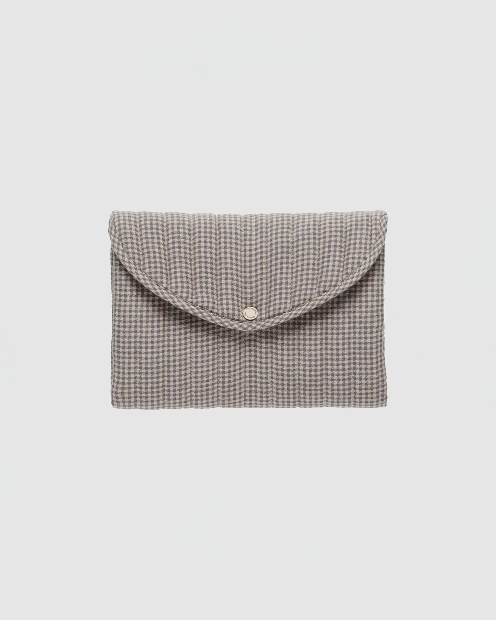 Quincy Mae Changing Mat in Indigo Gingham