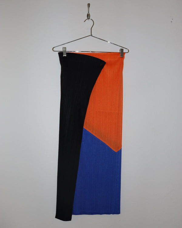 Pre-owned: Pleats Please by Issey Miyake Collage Skirt