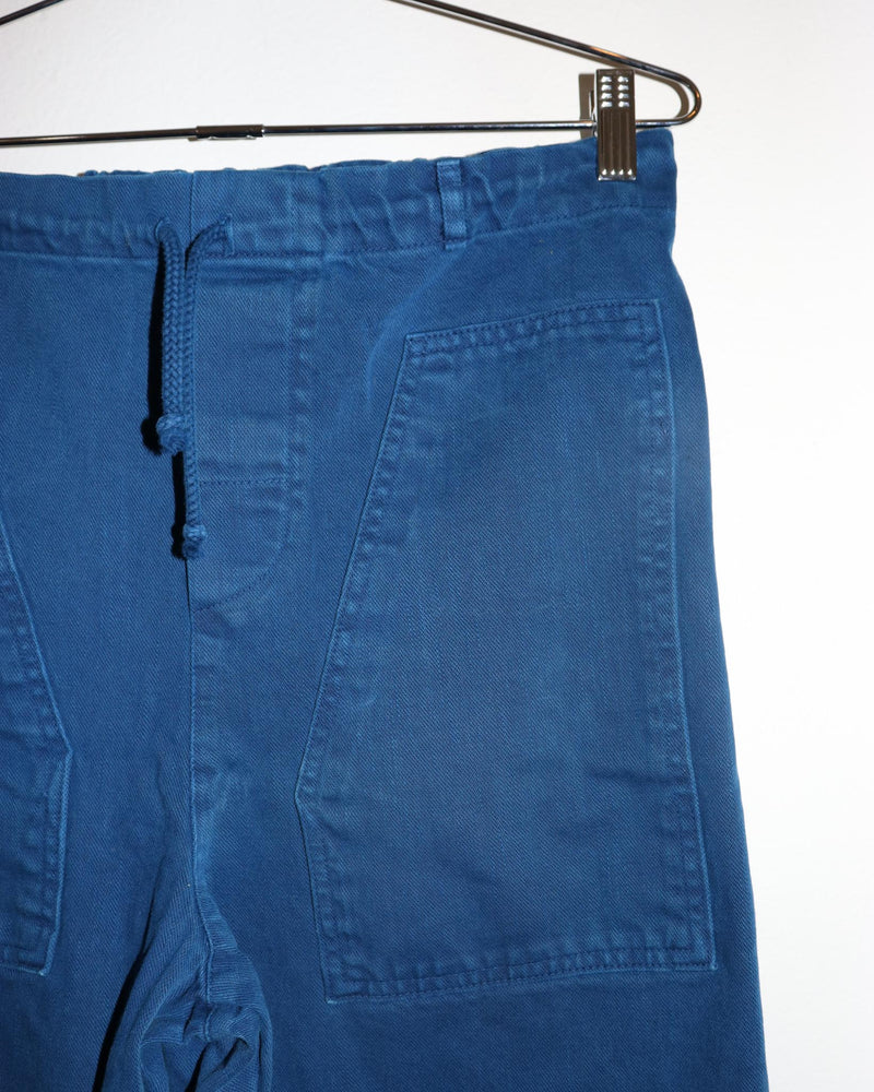 Pre-owned: Nico Nico Patchwork Pants in Blue