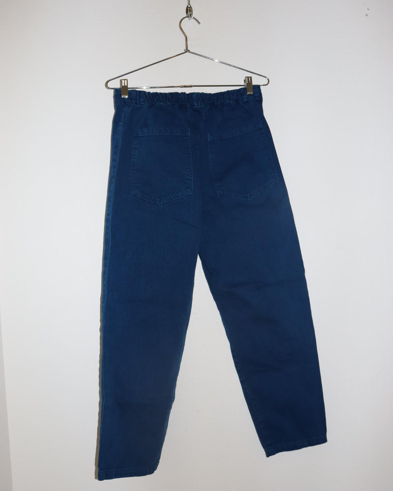 Pre-owned: Nico Nico Patchwork Pants in Blue