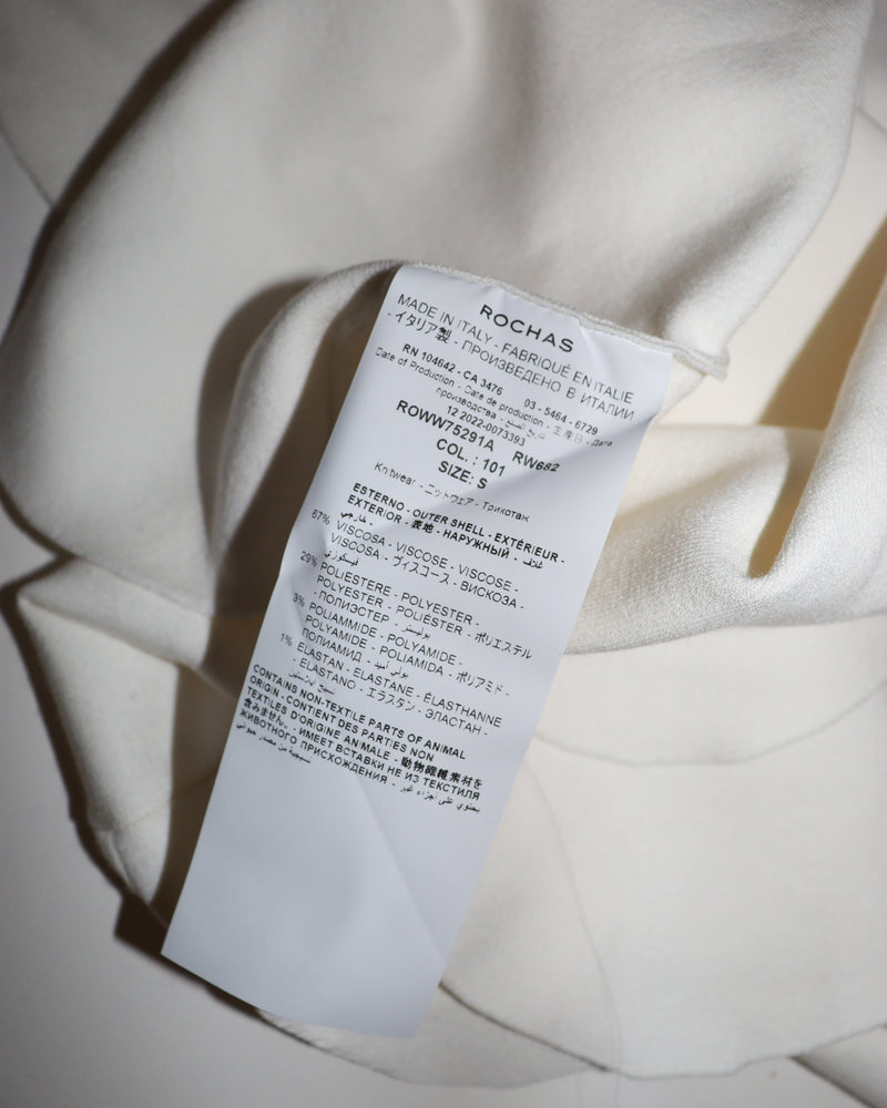 Pre-owned: Rochas Paris Viscose Button Up