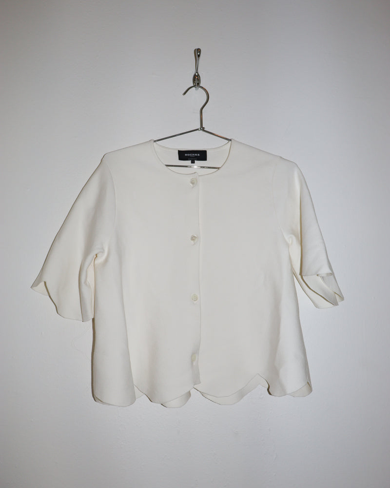 Pre-owned: Rochas Paris Viscose Button Up