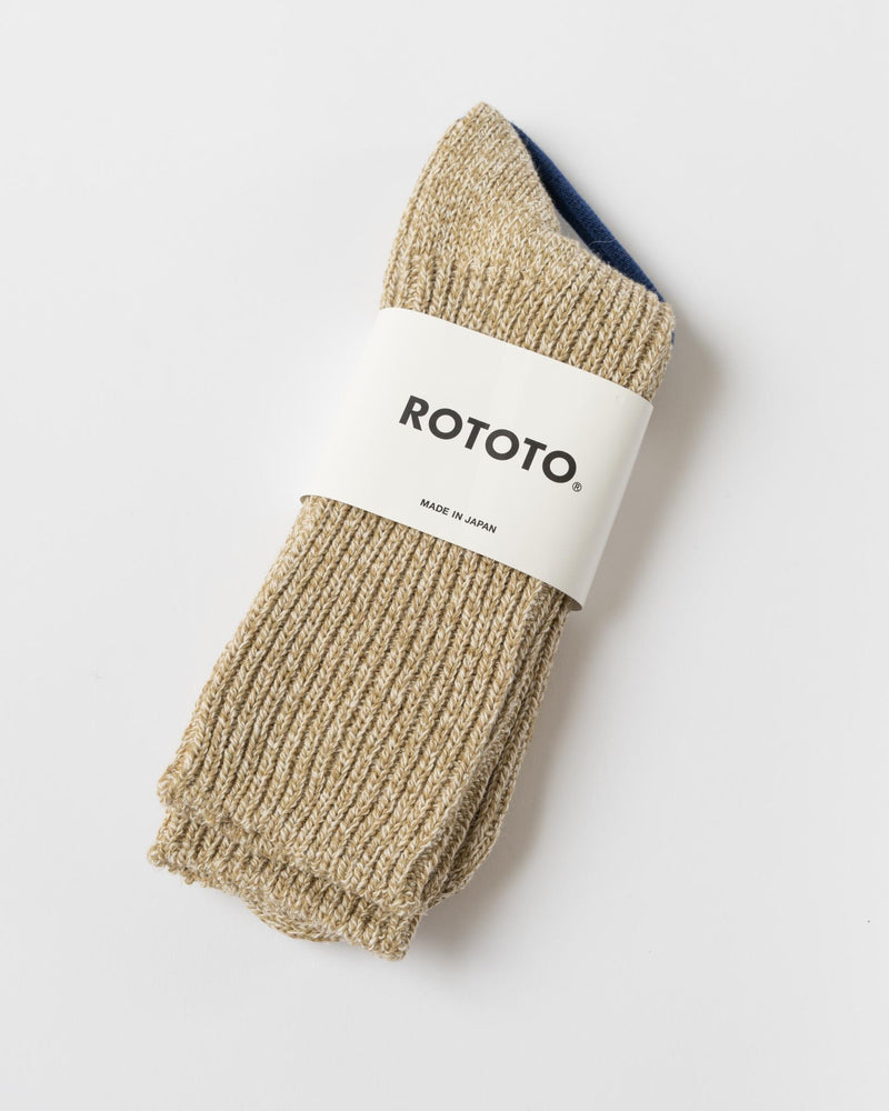 RoToTo 1538 Socks in Beige