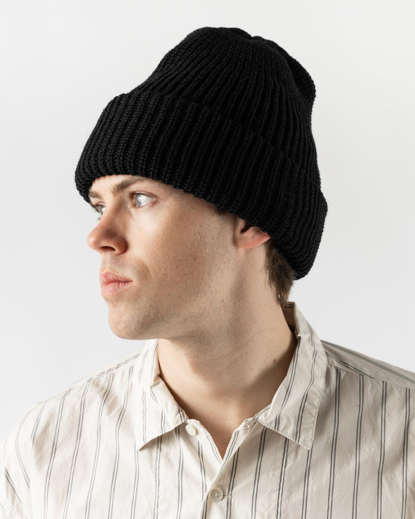 RoToTo 5078 Beanie in Black