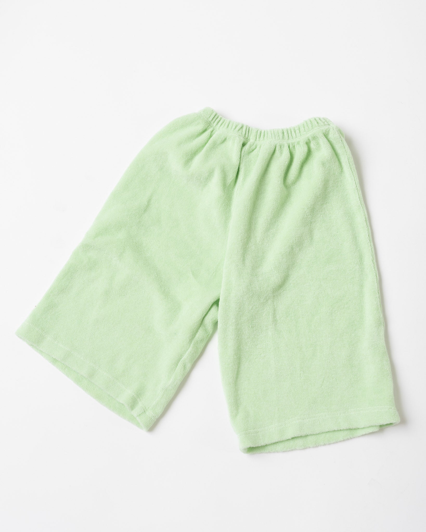 Roux Boden Terrycloth Pants in Lime