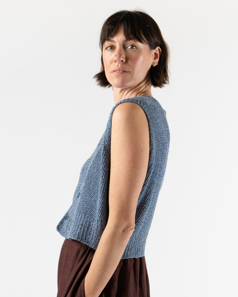 Runaway Bicycle Nona Vest in Steel Blue