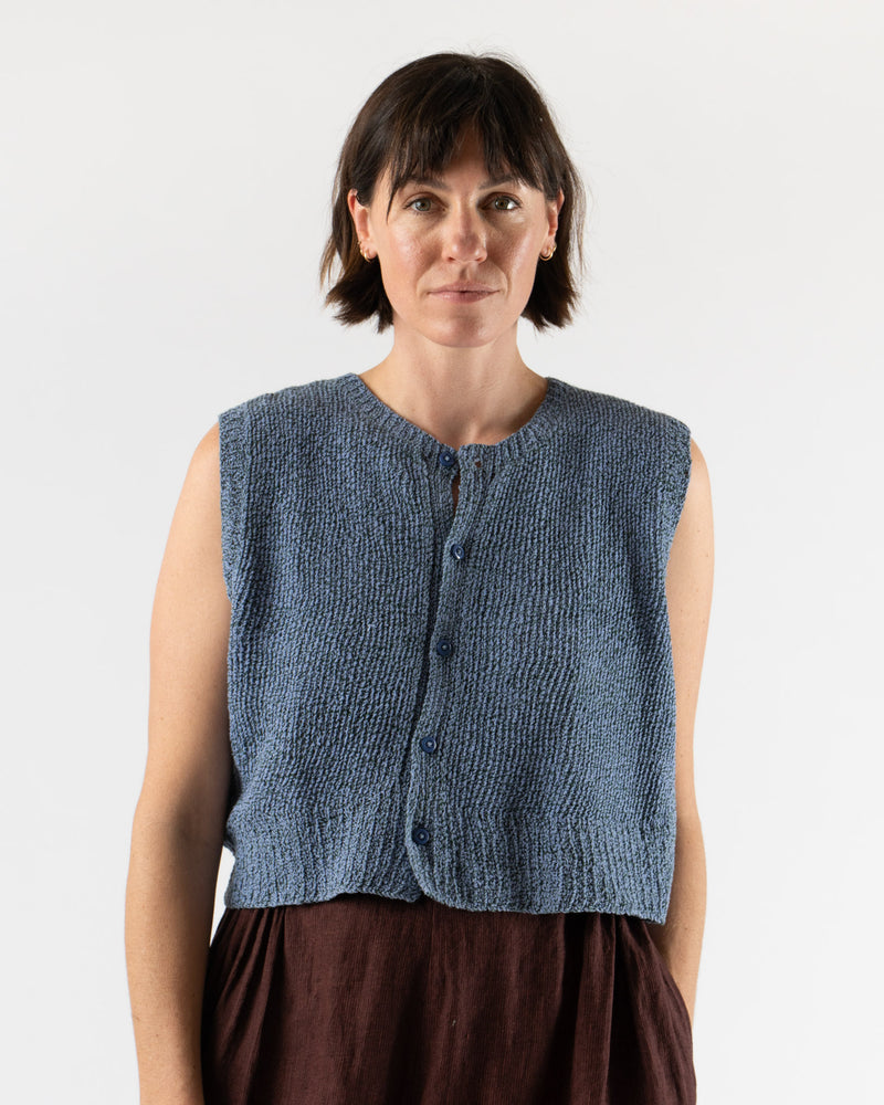 Runaway Bicycle Nona Vest in Steel Blue