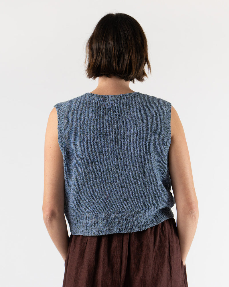 Runaway Bicycle Nona Vest in Steel Blue