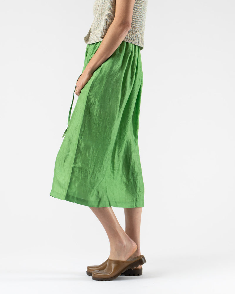 Runaway Bicycle Stella Skirt in Shamrock Green