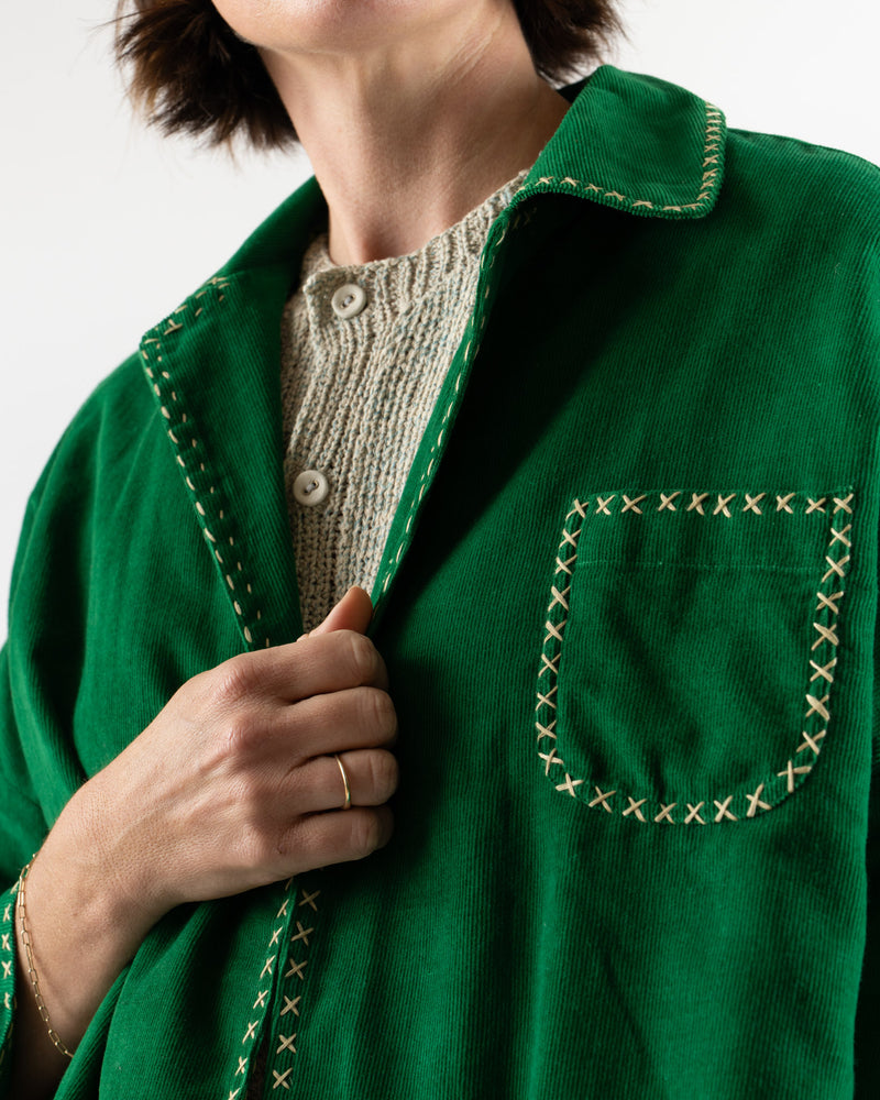 Runaway Bicycle Pete Jacket in Forest Green