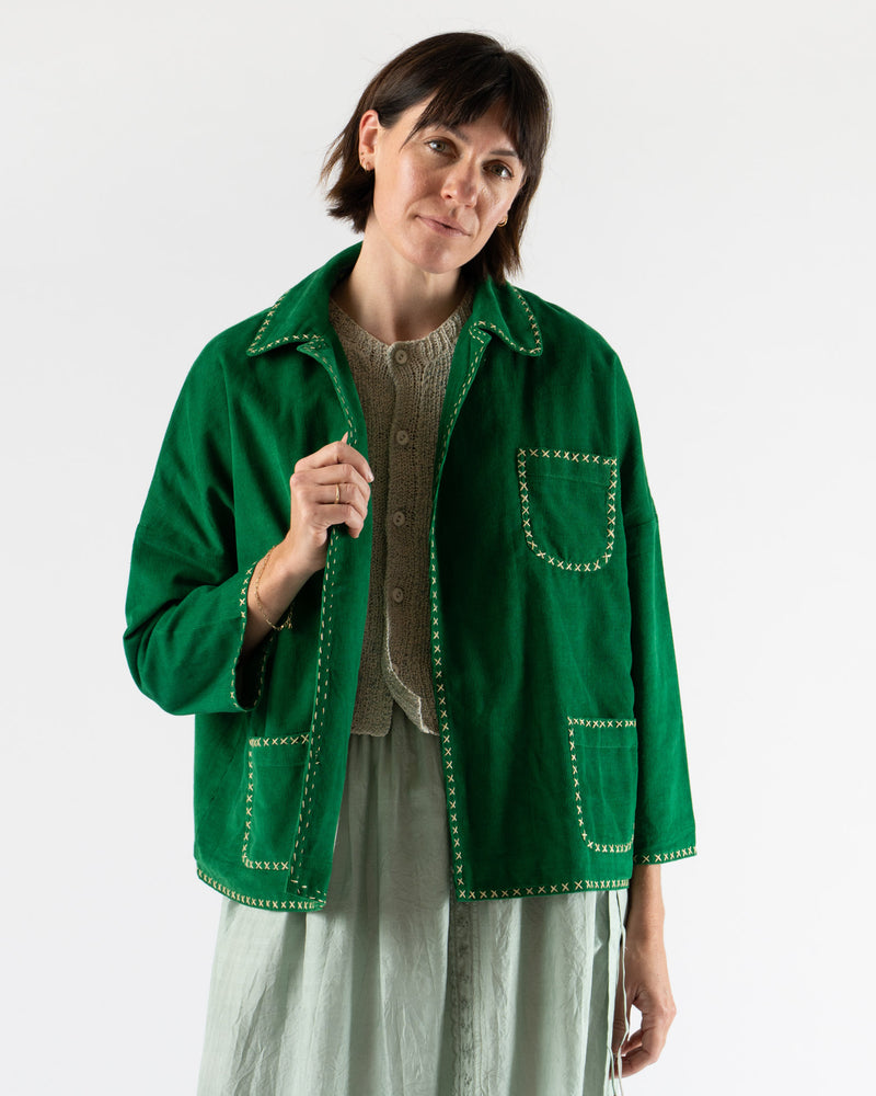 Runaway Bicycle Pete Jacket in Forest Green