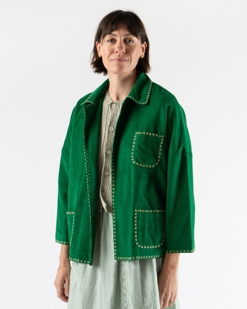 Runaway Bicycle Pete Jacket in Forest Green