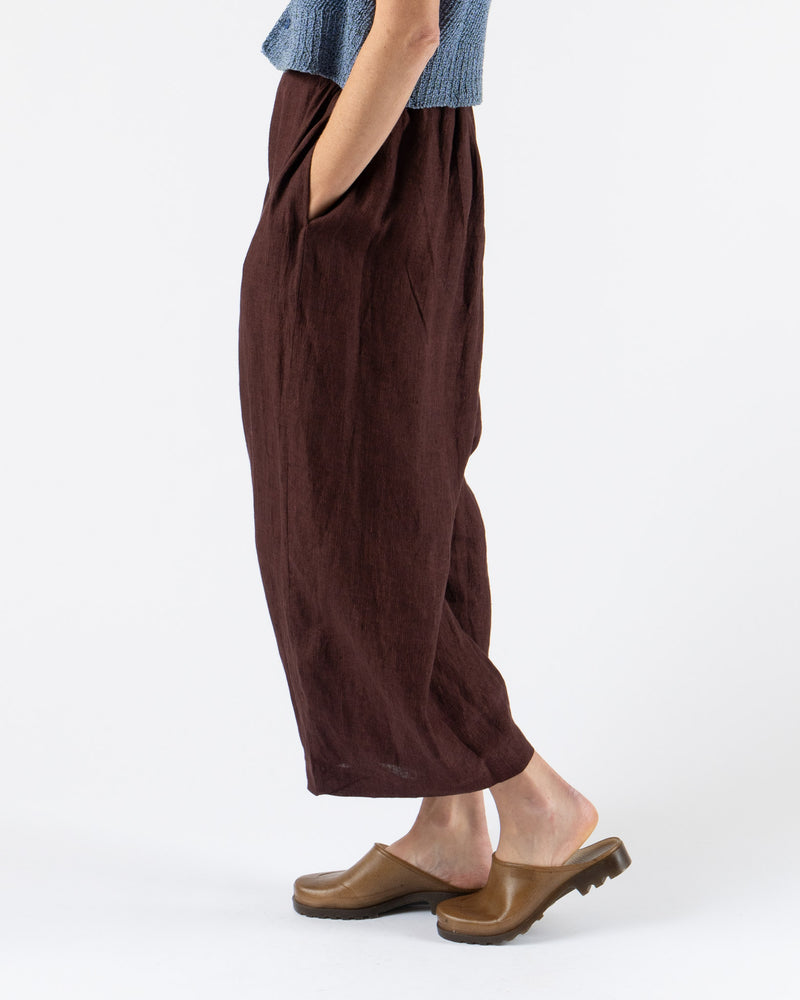 Runaway Bicycle Billy Pants in Burgundy