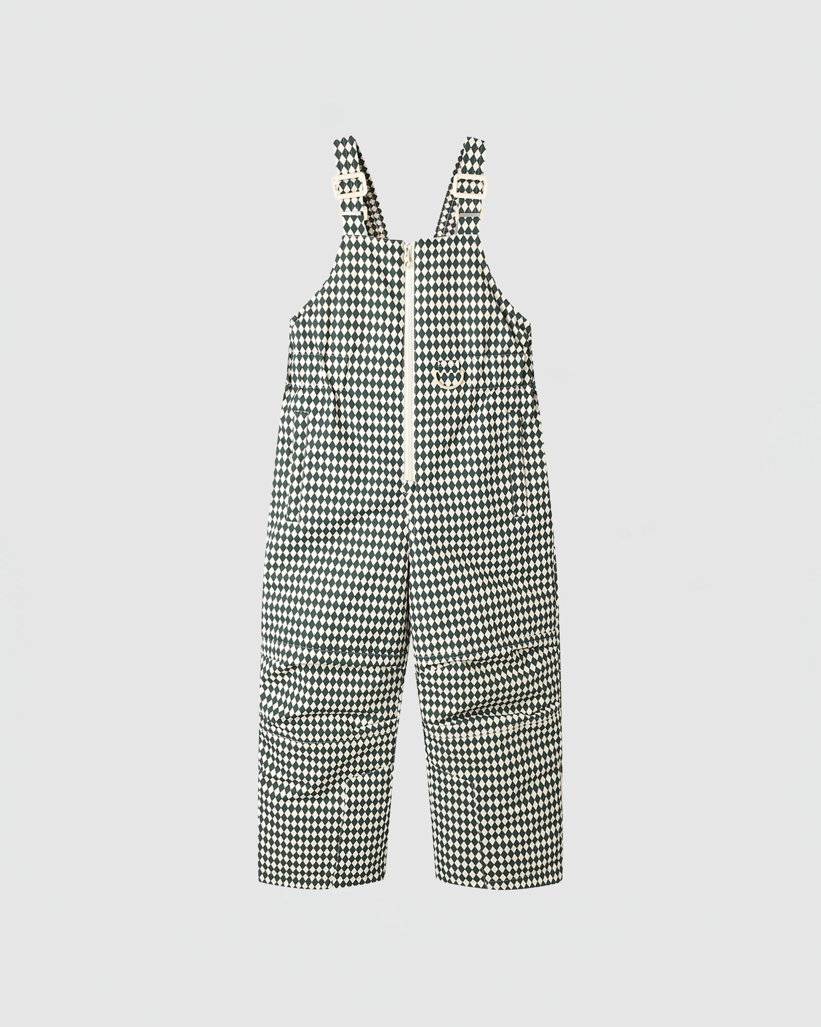Rylee + Cru Snow Bib in Green Diamond