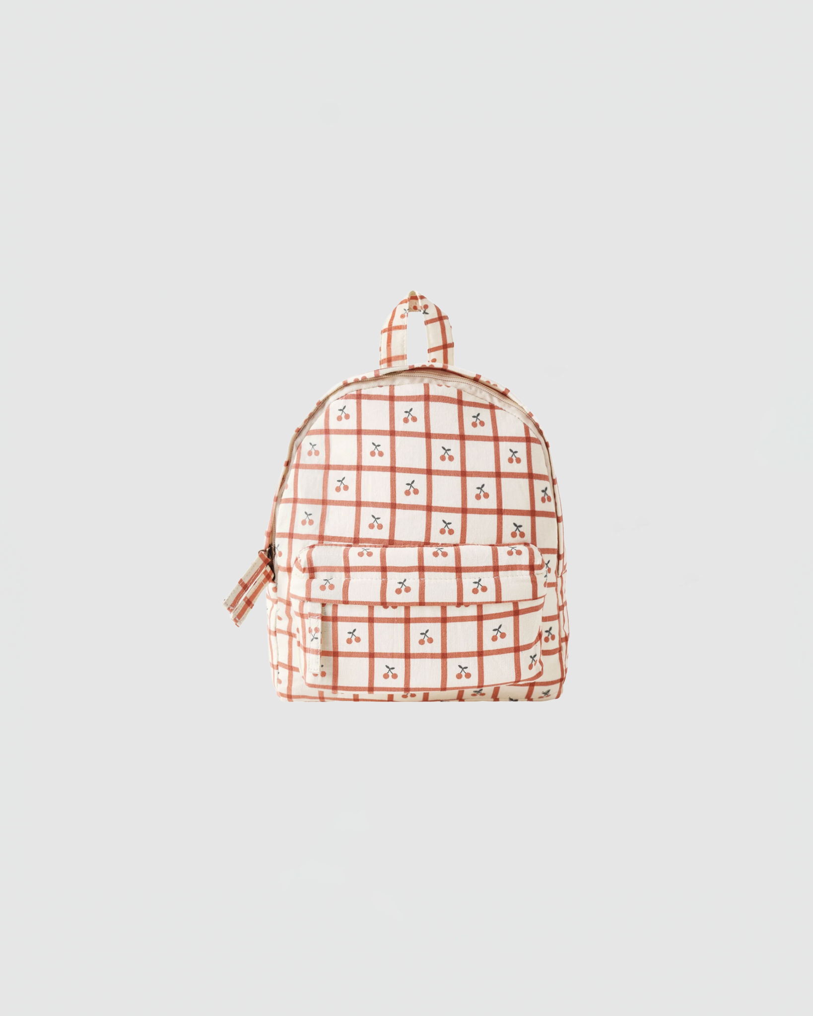 Rylee + Cru Mini Backpack in Cherry Check