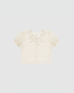 Rylee + Cru Bella Blouse in Natural