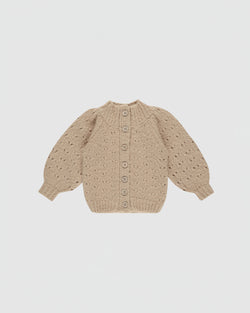 Rylee + Cru Tulip Cardigan in Sand