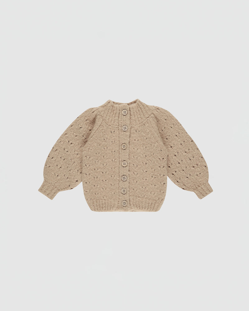 Rylee + Cru Tulip Cardigan in Sand