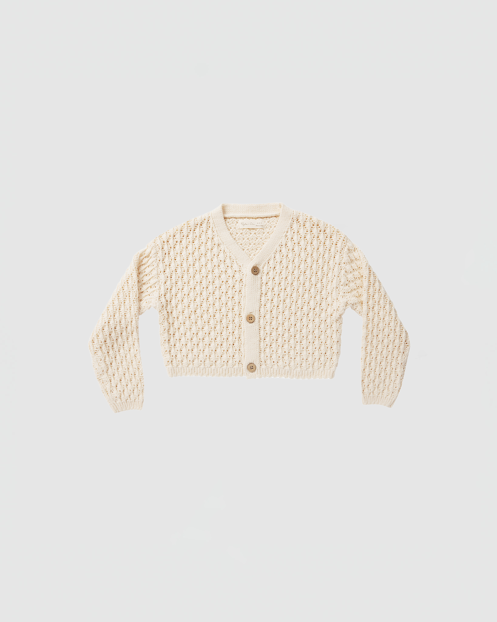 Rylee + Cru Ella Cardigan in Natural
