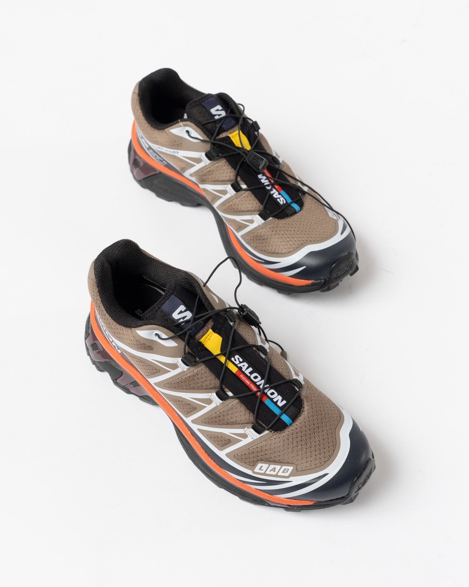 Salomon Shoes XT-6 Walnut/Maritime Blue/Huckle Curated at Jake and