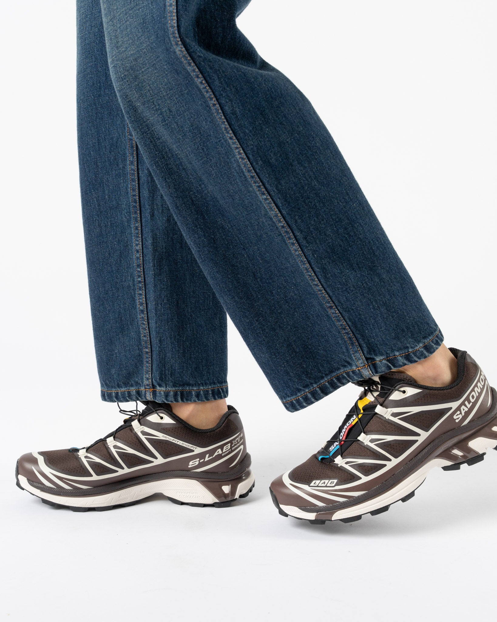 Salomon XT-6 Sneaker in Black/Black/Phantom Curated at Jake and Jones