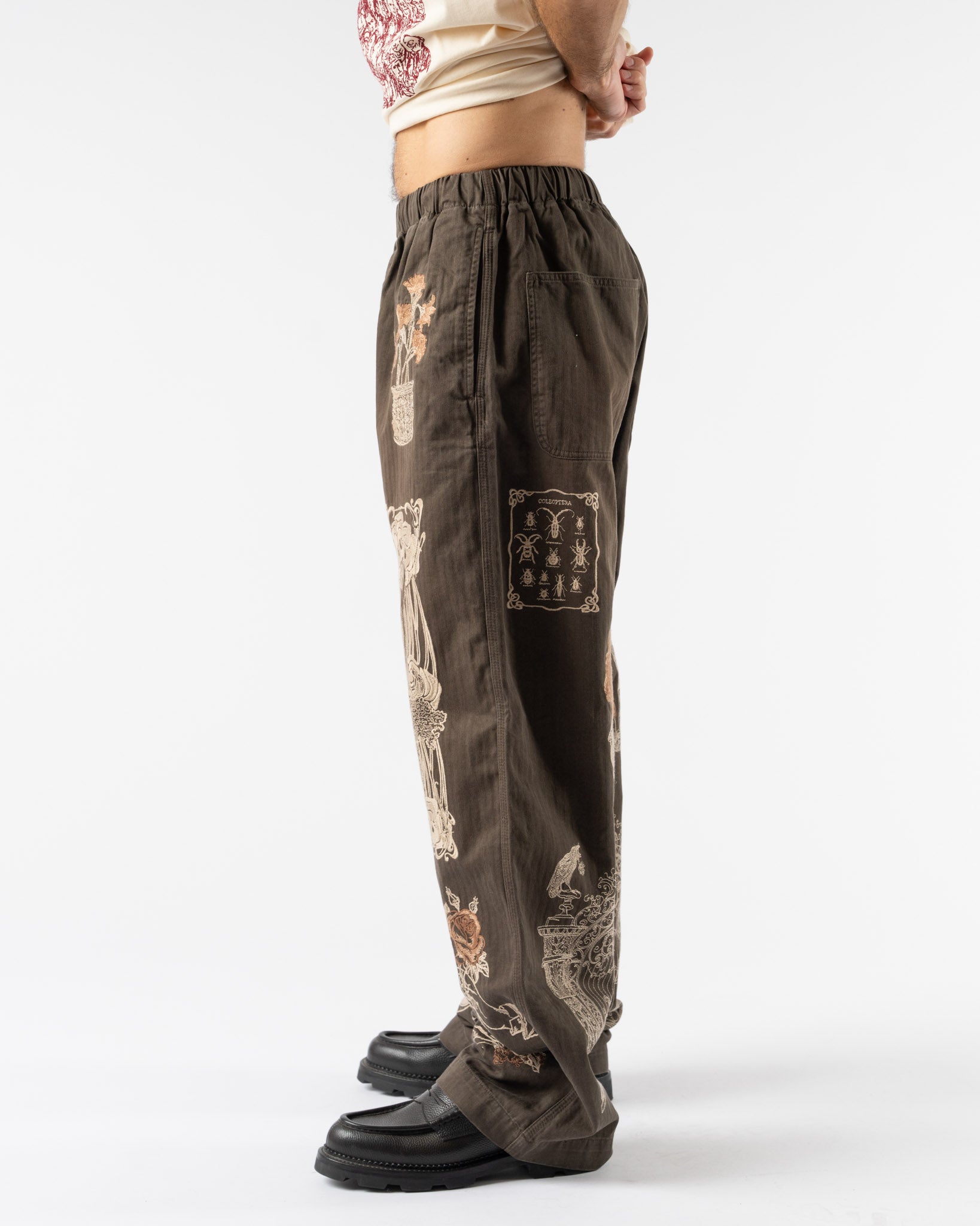 Samuel Zelig Jardin Pant in Faded Black