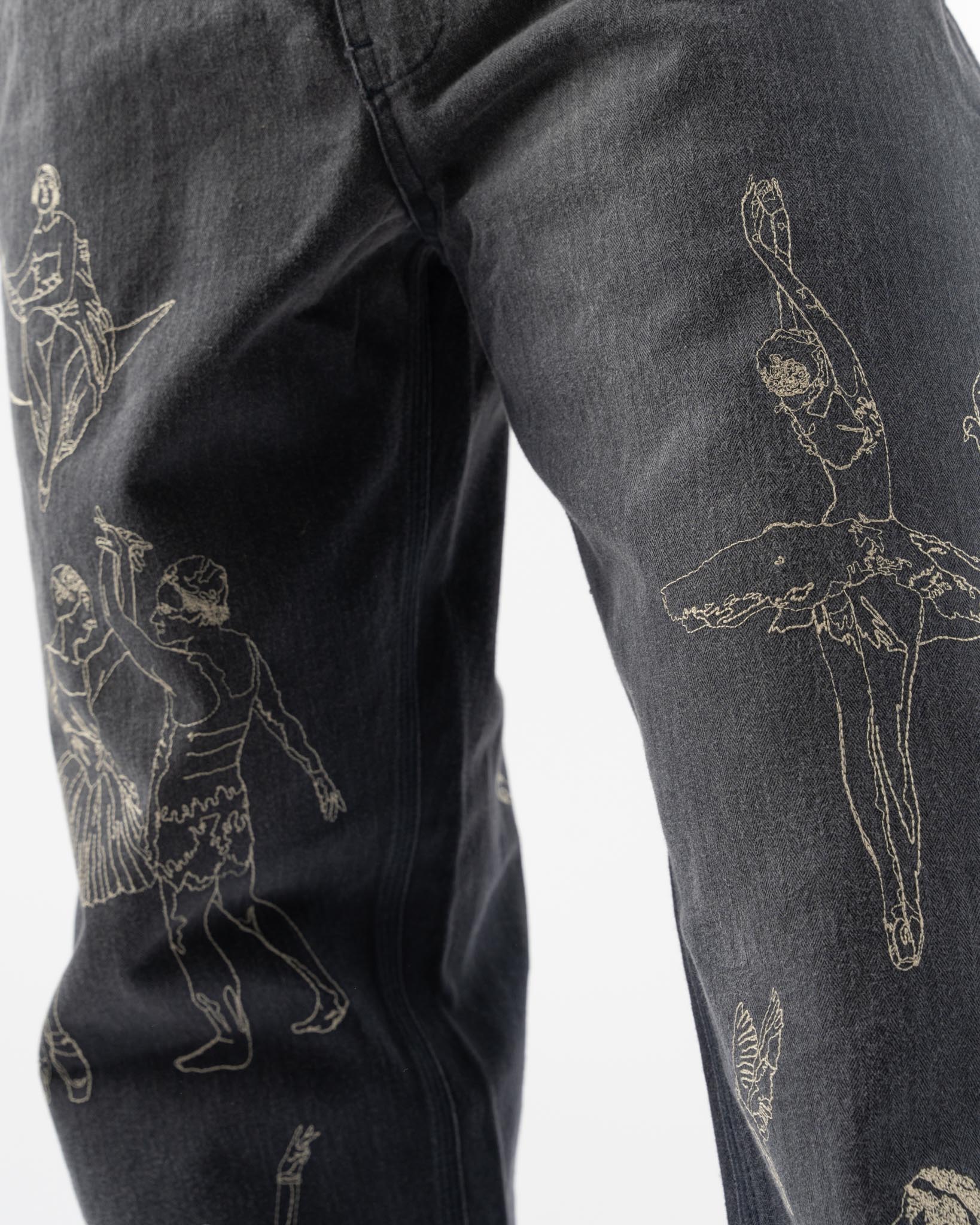 Samuel Zelig Ballet Pant in Chore Blue