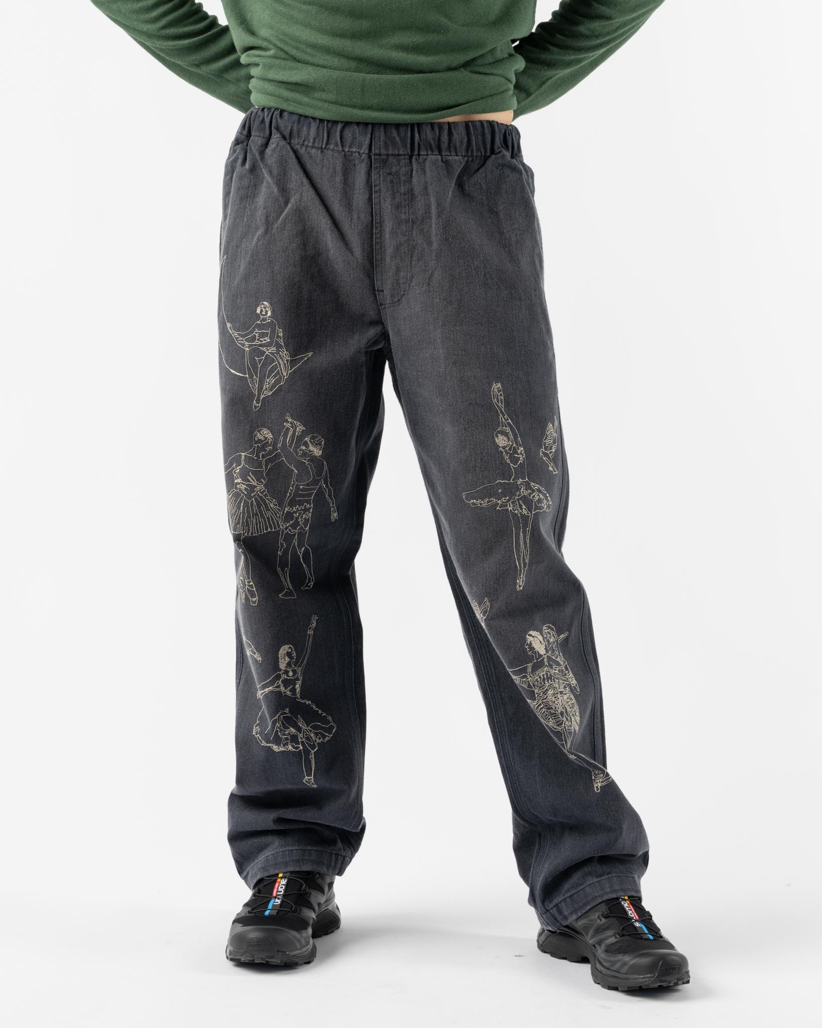 Samuel Zelig Ballet Pant in Chore Blue