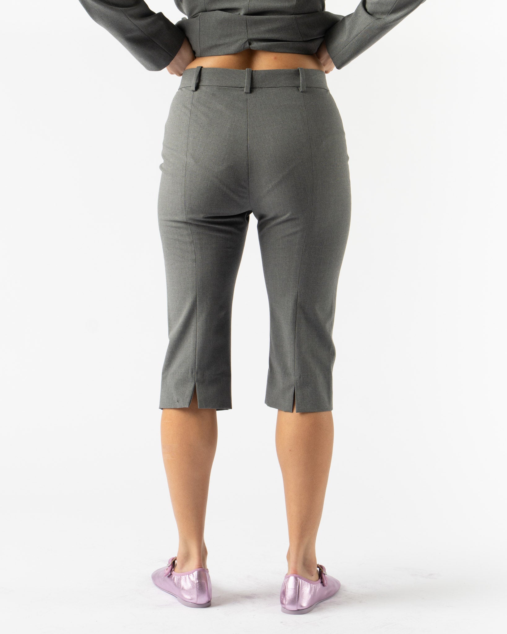 Sandy Liang Melvin Capris in Grey