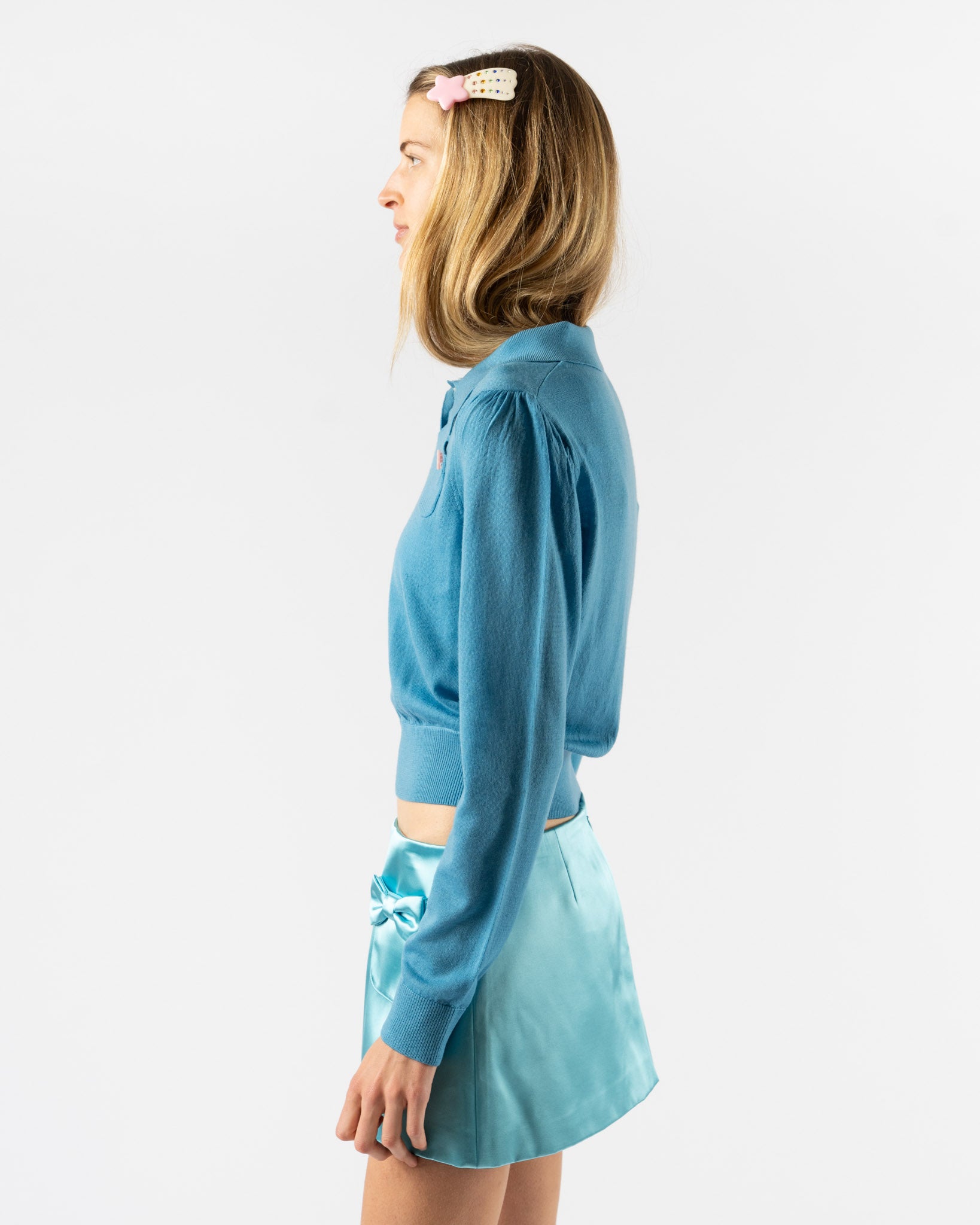 Sandy Liang Akira Sweater in Blue