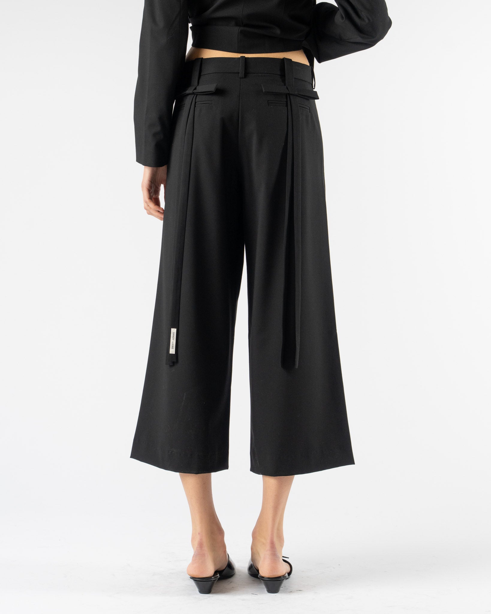Sandy Liang Maki Pant in Black