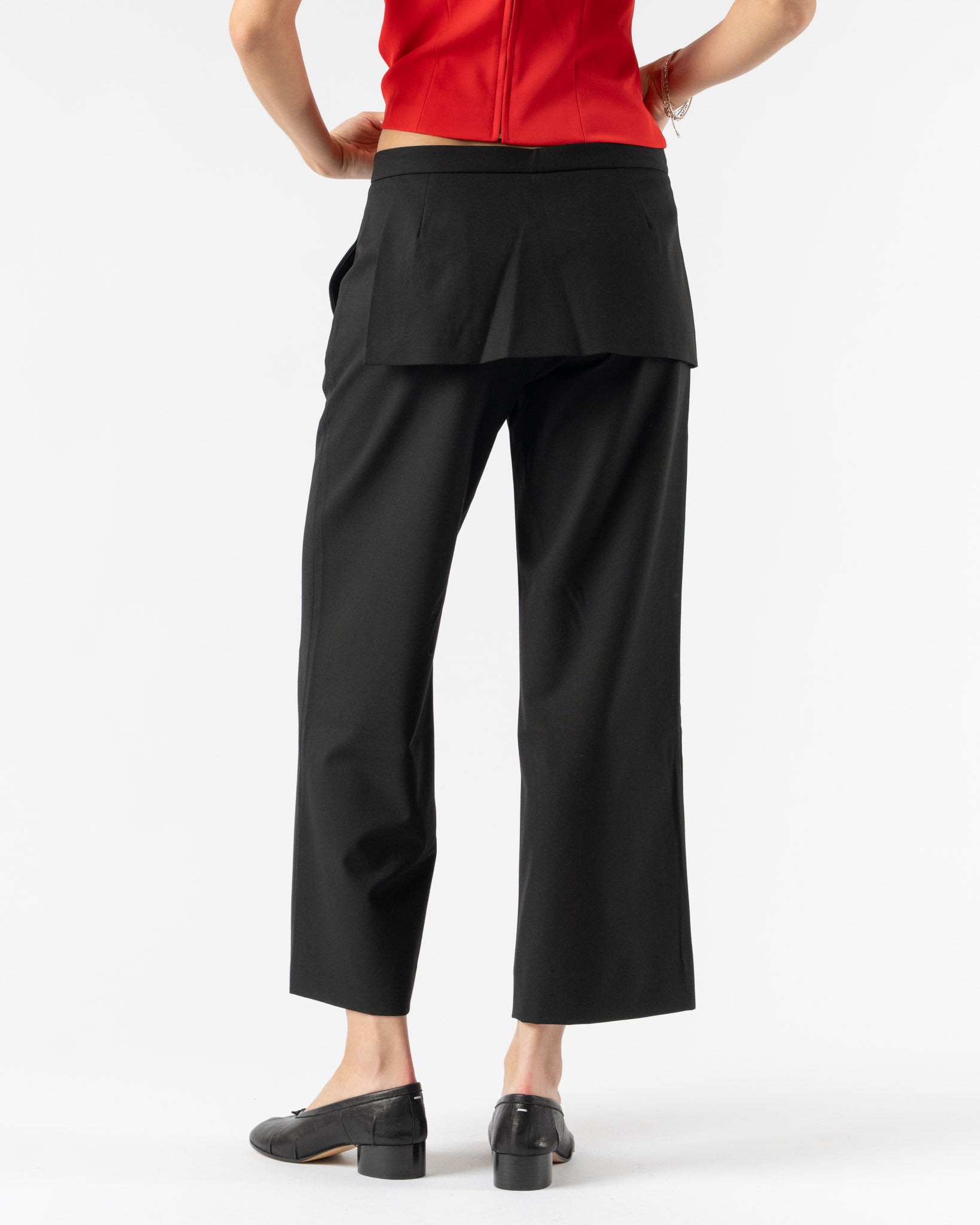 Sandy Liang Mott Pant in Black