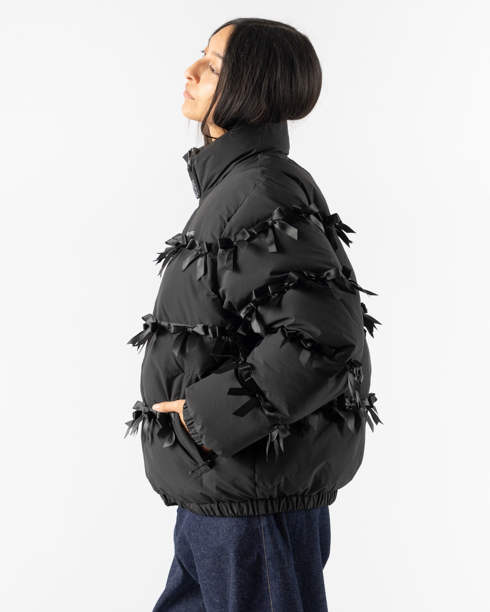 Sandy Liang Present Puffer in Black