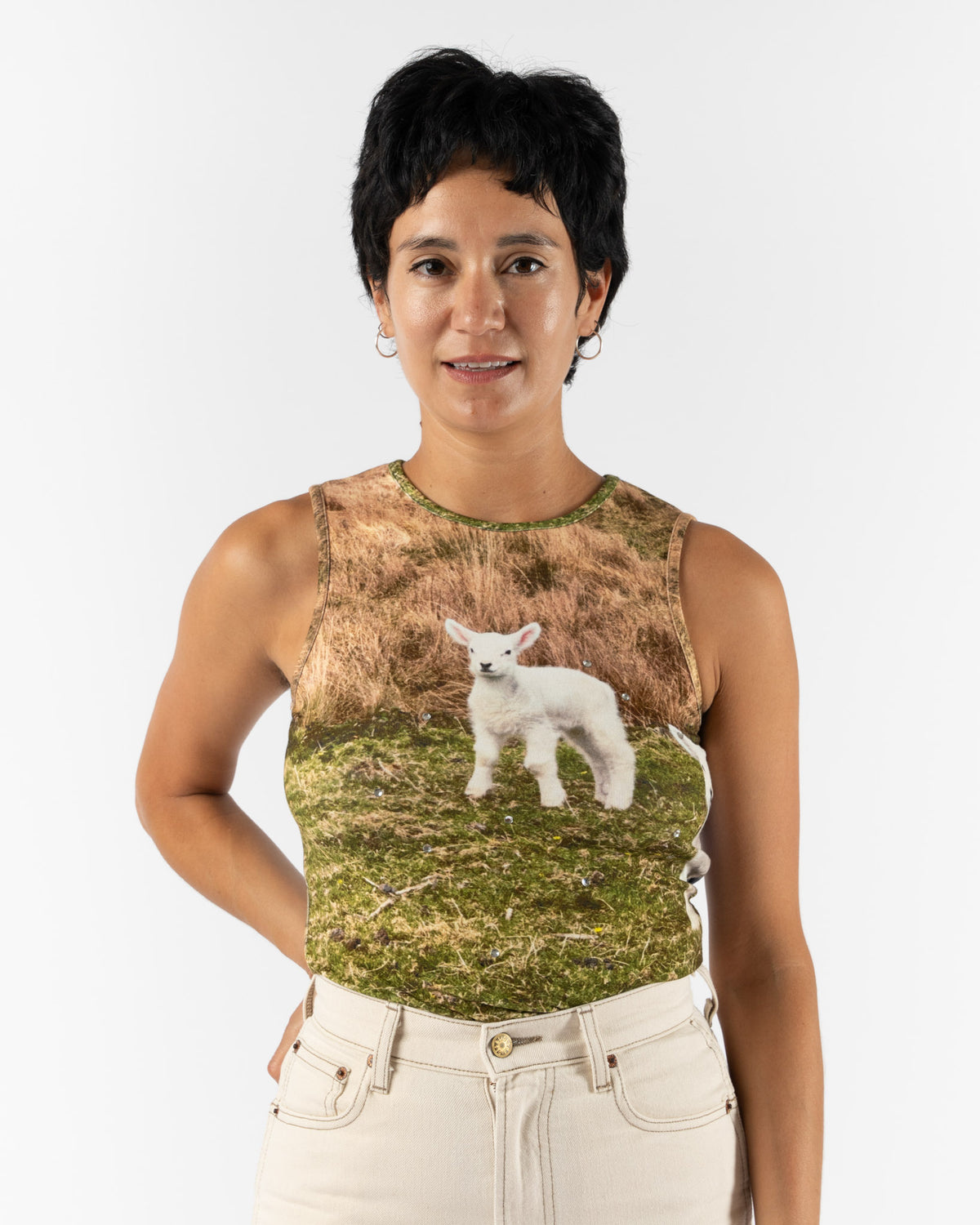 Sandy Liang Soda Top Curated at Jake and Jones