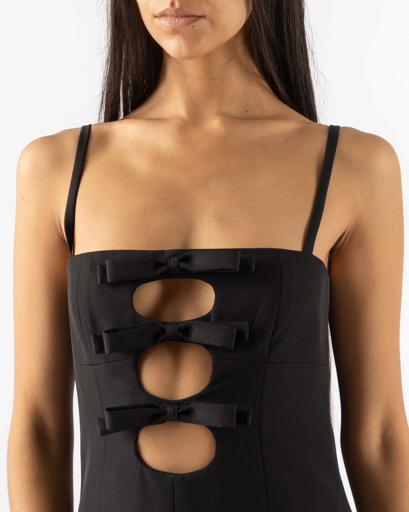 Sandy Liang Sen Dress in Black Curated at Jake and Jones