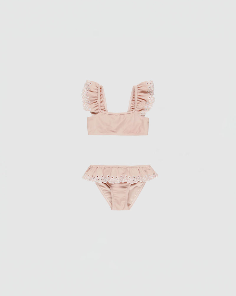 Rylee + Cru Santorini Bikini in Pink