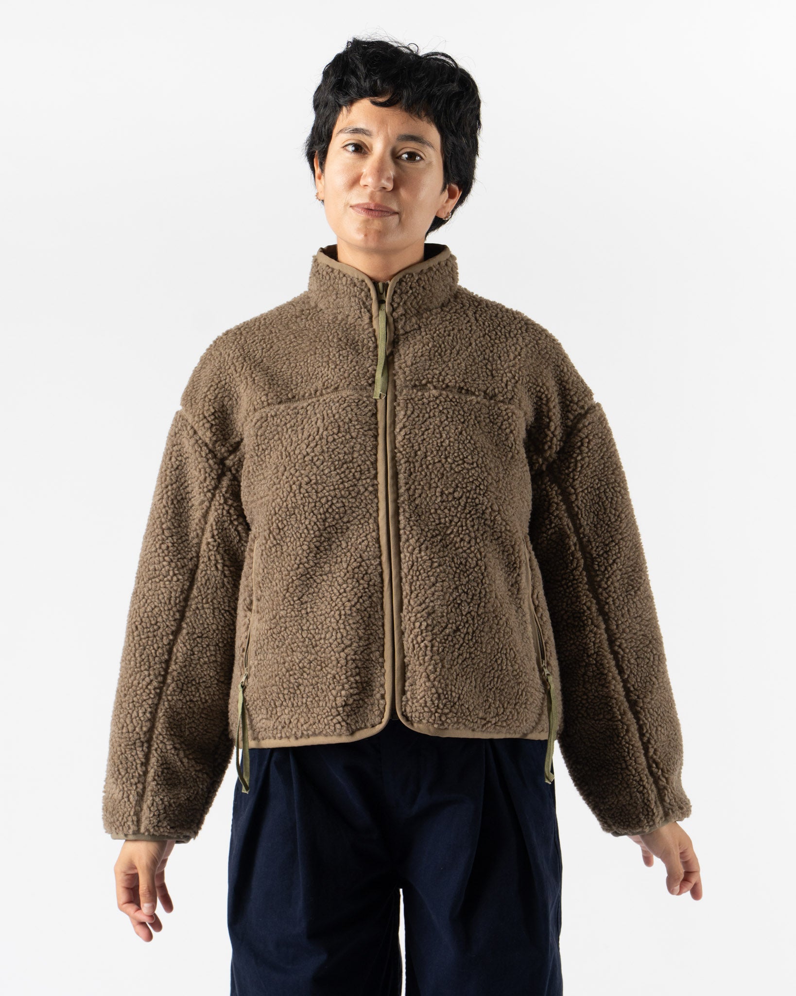 Satta Bigfoot Fleece in Brown