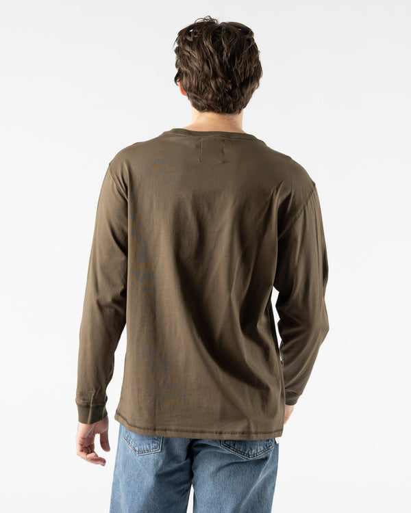 Satta Organic Long Sleeve in Charcoal