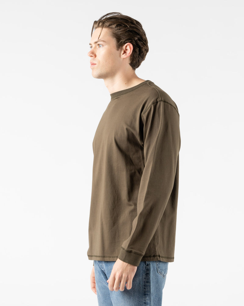 Satta Organic Long Sleeve in Charcoal