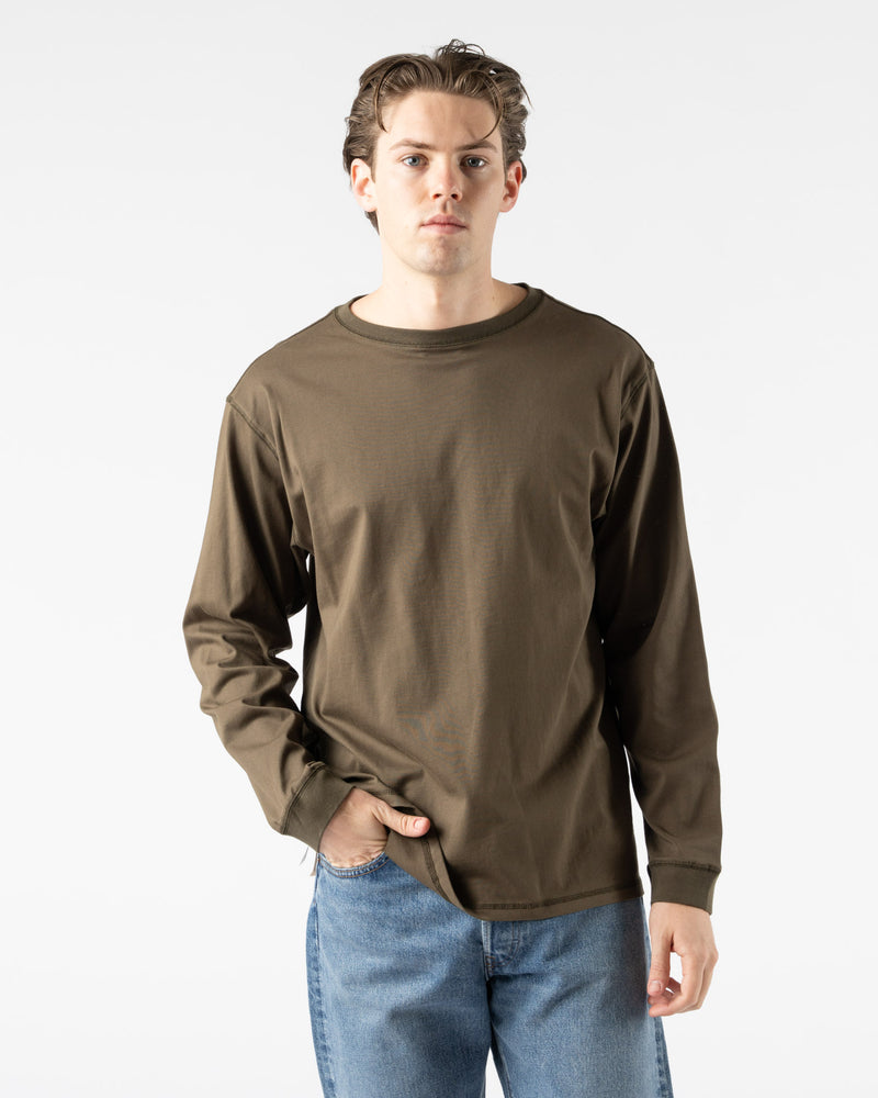 Satta Organic Long Sleeve in Charcoal